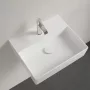 Villeroy & Boch Memento 2.0 Mosdó túlfolyó nélkül 50x42 cm, CeramicPlus felület, stone white 4A2251RW