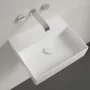 Villeroy & Boch Memento 2.0 Mosdó csapfurat és túlfolyó nélkül 50x42 cm, fehér alpin 4A225301