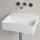 Villeroy & Boch Memento 2.0 Mosdó csapfurat és túlfolyó nélkül 50x42 cm, stone white 4A225FRW