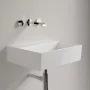Villeroy & Boch Memento 2.0 Mosdó csapfurat és túlfolyó nélkül 50x42 cm, stone white 4A225FRW