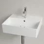 Villeroy & Boch Memento 2.0 Mosdó túlfolyóval 50x42 cm, fehér alpin 4A225G01