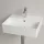 Villeroy & Boch Memento 2.0 Mosdó túlfolyóval 50x42 cm, CeramicPlus felület, stone white 4A225GRW