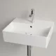 Villeroy & Boch Memento 2.0 Mosdó túlfolyóval 50x42 cm, CeramicPlus felület, stone white 4A225GRW