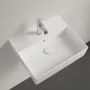Villeroy & Boch Memento 2.0 Mosdó túlfolyóval 50x42 cm, CeramicPlus felület, stone white 4A225GRW