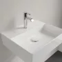 Villeroy & Boch Memento 2.0 Mosdó túlfolyó nélkül 50x42 cm, CeramicPlus felület, stone white 4A225LRW