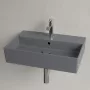 Villeroy & Boch Memento 2.0 Mosdó túlfolyóval 60x42 cm, CeramicPlus felület, Grafit 4A2260I4