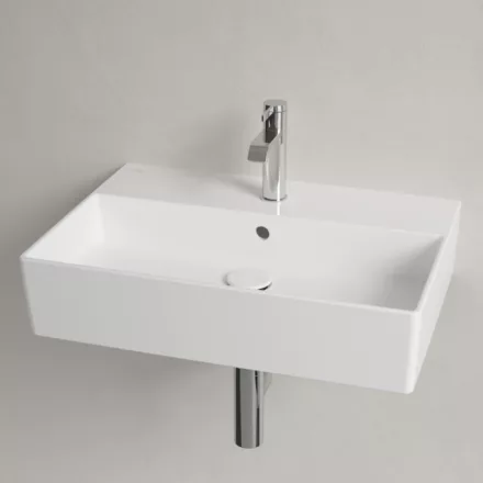 Villeroy & Boch Memento 2.0 Mosdó túlfolyóval 60x42 cm, CeramicPlus felület, stone white 4A2260RW