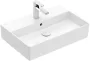 Villeroy & Boch Memento 2.0 Mosdó túlfolyóval 60x42 cm, CeramicPlus felület, stone white 4A2260RW