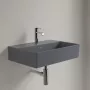 Villeroy & Boch Memento 2.0 Mosdó túlfolyó nélkül 60x42 cm, CeramicPlus felület, Grafit 4A2261I4