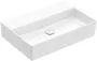 Villeroy & Boch Memento 2.0 Mosdó csapfurat és túlfolyó nélkül 60x42 cm, CeramicPlus felület, fehér alpin 4A2263R1