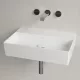 Villeroy & Boch Memento 2.0 Mosdó csapfurat és túlfolyó nélkül 60x42 cm, CeramicPlus felület, stone white 4A2263RW