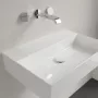 Villeroy & Boch Memento 2.0 Mosdó csapfurat és túlfolyó nélkül 60x42 cm, CeramicPlus felület, stone white 4A226FRW