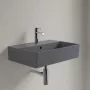 Villeroy & Boch Memento 2.0 Mosdó túlfolyóval 60x42 cm, CeramicPlus felület, Grafit 4A226GI4
