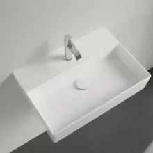   Villeroy & Boch Memento 2.0 Mosdó túlfolyó nélkül 60x42 cm, fehér alpin 4A226L01