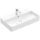 Villeroy & Boch Memento 2.0 Mosdó túlfolyóval 80x47 cm, CeramicPlus felület, stone white 4A2280RW