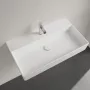 Villeroy & Boch Memento 2.0 Mosdó túlfolyó nélkül 80x47 cm, CeramicPlus felület, fehér alpin 4A2281R1