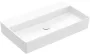 Villeroy & Boch Memento 2.0 Mosdó csapfurat ás túlfolyó nélkül 80x47 cm, fehér alpin 4A228301