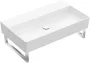 Villeroy & Boch Memento 2.0 Mosdó csapfurat ás túlfolyó nélkül 80x47 cm, fehér alpin 4A228301