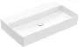 Villeroy & Boch Memento 2.0 Mosdó túlfolyó nélkül 80x47 cm, CeramicPlus felület, fehér alpin 4A228FR1