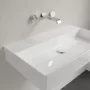 Villeroy & Boch Memento 2.0 Mosdó csapfurat és túlfolyó nélkül 80x47 cm, CeramicPlus felület, stone white 4A228FRW