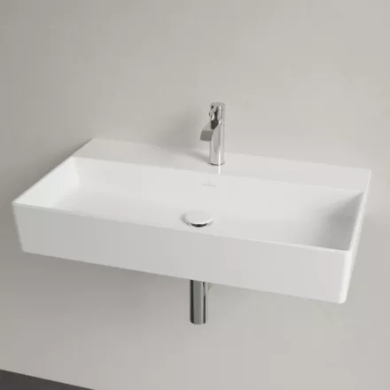 Villeroy & Boch Memento 2.0 Mosdó túlfolyó nélkül 80x47 cm, fehér alpin 4A228L01