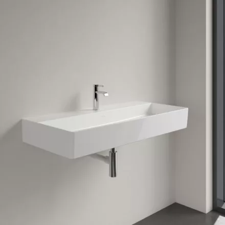 Villeroy & Boch Memento 2.0 Mosdó túlfolyó nélkül 100x47 cm, fehér alpin 4A22A201