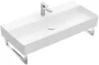 Villeroy & Boch Memento 2.0 Mosdó túlfolyó nélkül 100x47 cm, CeramicPlus felület, fehér alpin 4A22A2R1