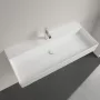 Villeroy & Boch Memento 2.0 Mosdó túlfolyó nélkül 100x47 cm, CeramicPlus felület, Stone White 4A22A2RW