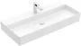 Villeroy & Boch Memento 2.0 Mosdó túlfolyó nélkül 100x47 cm, CeramicPlus felület, Stone White 4A22A2RW