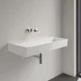 Villeroy & Boch Memento 2.0 Mosdó csaplyuk és túlfolyó nélkül 100x47 cm, fehér alpin 4A22A301