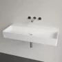 Villeroy & Boch Memento 2.0 Mosdó csaplyuk és túlfolyó nélkül 100x47 cm, CeramicPlus felület, fehér alpin 4A22A3R1