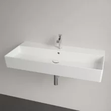   Villeroy & Boch Memento 2.0 Mosdó túlfolyóval 100x47 cm, CeramicPlus felület, Stone White 4A22A5RW