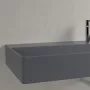 Villeroy & Boch Memento 2.0 Mosdó túlfolyó nélkül 120x47 cm, CeramicPlus felület, Grafit 4A22C2I4