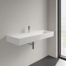   Villeroy & Boch Memento 2.0 Mosdó túlfolyó nélkül 120x47 cm, CeramicPlus felület, fehér alpin 4A22C2R1
