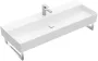 Villeroy & Boch Memento 2.0 Mosdó túlfolyó nélkül 120x47 cm, CeramicPlus felület, Stone White 4A22C2RW