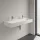 Villeroy & Boch Memento 2.0 Mosdó túlfolyóval 120x47 cm, két csapfurattal, fehér alpin 4A22C401