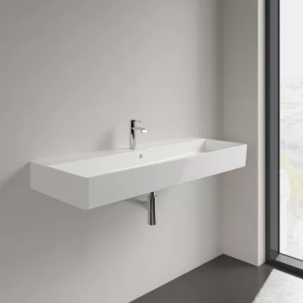 Villeroy & Boch Memento 2.0 Mosdó túlfolyóval 120x47 cm, fehér alpin 4A22C501