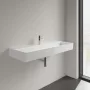 Villeroy & Boch Memento 2.0 Mosdó túlfolyó nélkül 120x47 cm, CeramicPlus felület, fehér alpin 4A22CHR1