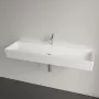 Villeroy & Boch Memento 2.0 Mosdó túlfolyó nélkül 120x47 cm, CeramicPlus felület, Stone White 4A22CHRW