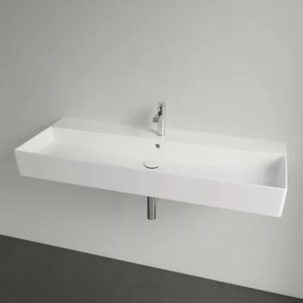 Villeroy & Boch Memento 2.0 Mosdó túlfolyóval 120x47 cm, fehér alpin 4A22CL01
