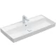 Villeroy & Boch Collaro Beépíthető mosdó 100x47 cm, csiszolt alsó felület, CeramicPlus bevonat, stone white 4A331GRW