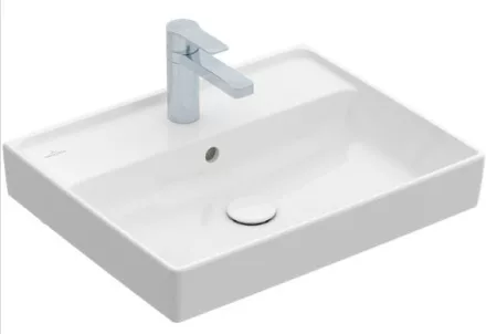 Villeroy & Boch Collaro Mosdó 55x44 cm, CeramicPlus felület, alpin fehér 4A3355R1