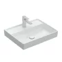 Villeroy & Boch Collaro Mosdó 55x44 cm, CeramicPlus felület, túlfolyó nélkül, fehér 4A3356R1