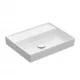 Villeroy & Boch Collaro Mosdó 60x47 cm, CeramicPlus felület, csapfurat és túlfolyó nélkül, stone white 4A3363RW