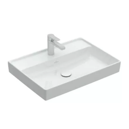Villeroy & Boch Collaro Mosdó 65x47 cm, túlfolyó nélkül, fehér 4A336601