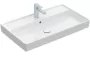 Villeroy & Boch Collaro Beépíthető mosdó 80x47 cm, CeramicPlus felület, Stone White 4A3380RW
