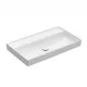 Villeroy & Boch Collaro Beépíthető mosdó 80x47 cm, csapfurat és túlfolyó nélkül, alpin fehér 4A338301