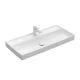 Villeroy & Boch Collaro Beépíthető mosdó 100x47 cm, CeramicPlus felülettel, túlfolyó nélkül, alpin fehér 4A33A2R1