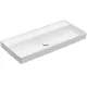 Villeroy & Boch Collaro Beépíthető mosdó 100x47 cm, CeramicPlus felület, csaplyuk és túlfolyó nélkül, alpin fehér 4A33A3R1
