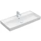 Villeroy & Boch Collaro Beépíthető mosdó 100x47 cm, CeramicPlus felülettel, stone white 4A33A5RW